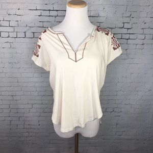 Madewell Printed Shirt Sz S
